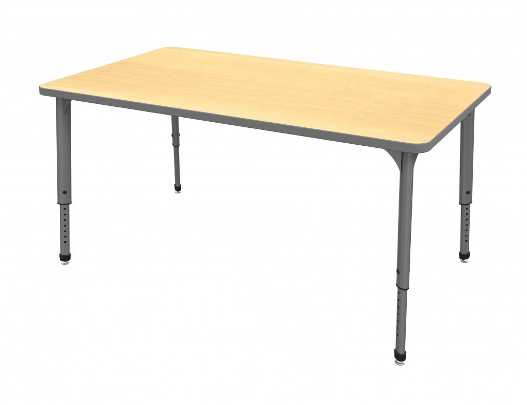 Marco Apex Series Rectangle School Activity Table 36" x 60" Adjustable Height 21" - 30" (38 - 2247 - MA) - SchoolOutlet