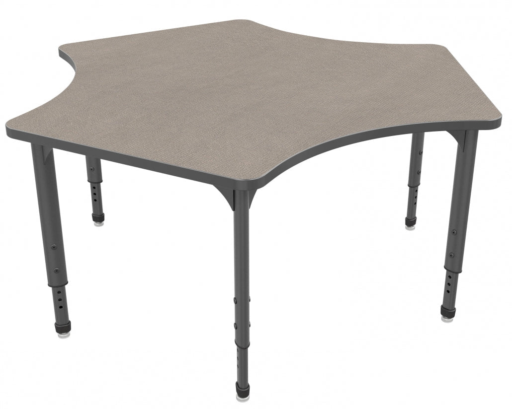 Marco Apex Series Delta School Activity Table 60" x 60" Adjustable Height 21" - 30" (38 - 2251 - MA) - SchoolOutlet