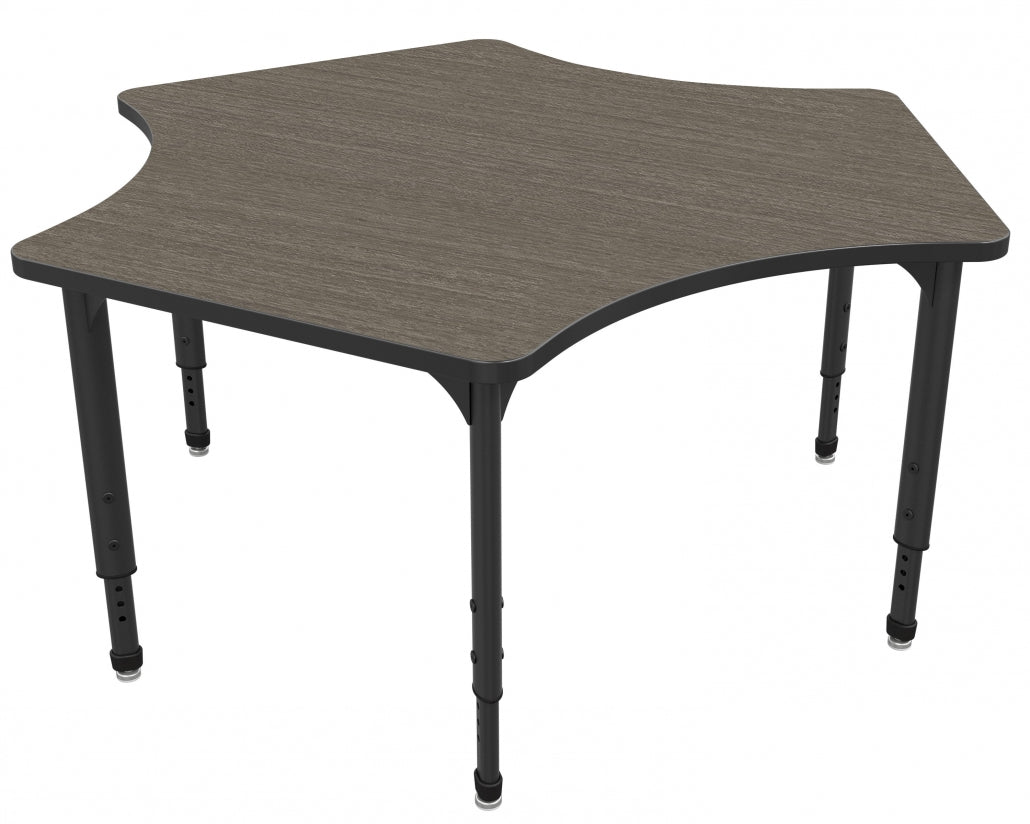 Marco Apex Series Delta School Activity Table 60" x 60" Adjustable Height 21" - 30" (38 - 2251 - MA) - SchoolOutlet