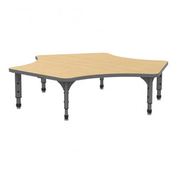 Marco Delta Floor Table 60" x 60" Adjustable Height 12"-15" (38-2251-MC)