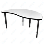 Marco Apex Series Wave Half Round School Activity Table w/ Dry Erase Top 30