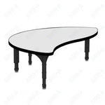 Marco Wave Half Round Floor Table w/ Dry Erase Top 30