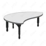 Marco Wave Half Round Floor Table w/ Dry Erase Top 30