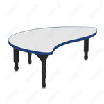 Marco Wave Half Round Floor Table w/ Dry Erase Top 30
