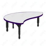 Marco Wave Half Round Floor Table w/ Dry Erase Top 30