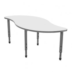Marco Apex Series Veer School Activity Table w/ Dry Erase Top 30" x 60" Adj Height 21"-30" (38-2255-DA)