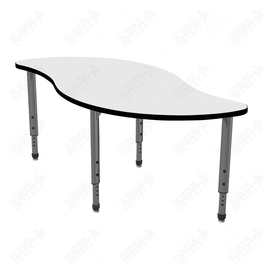 Marco Apex Series Veer School Activity Table w/ Dry Erase Top 30" x 60" Adj Height 21" - 30" (38 - 2255 - DA) - SchoolOutlet