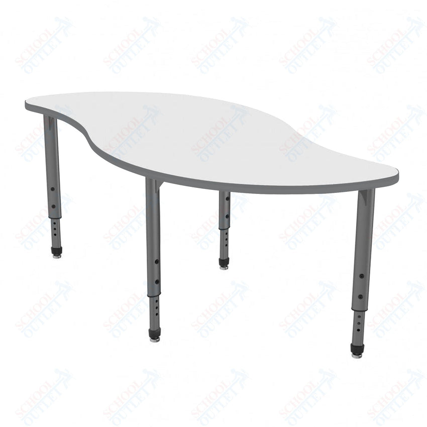 Marco Apex Series Veer School Activity Table w/ Dry Erase Top 30" x 60" Adj Height 21" - 30" (38 - 2255 - DA) - SchoolOutlet