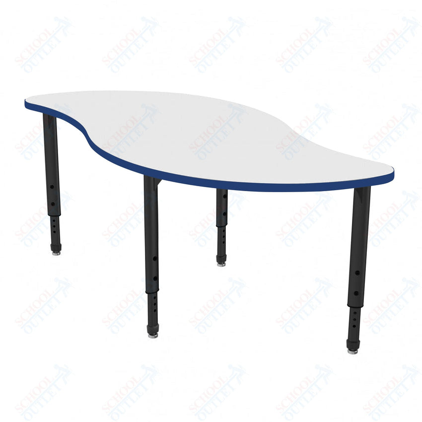 Marco Apex Series Veer School Activity Table w/ Dry Erase Top 30" x 60" Adj Height 21" - 30" (38 - 2255 - DA) - SchoolOutlet