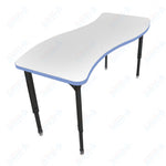 Marco Apex Series Wave Preschool Activity Table w/ Dry Erase HPL Top 24