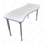Marco Apex Series Wave Preschool Activity Table w/ Dry Erase HPL Top 24