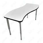 Marco Apex Series Wave Preschool Activity Table w/ Dry Erase HPL Top 30
