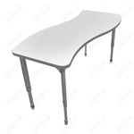 Marco Apex Series Wave Preschool Activity Table w/ Dry Erase HPL Top 30