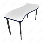 Marco Apex Series Wave Preschool Activity Table w/ Dry Erase HPL Top 30