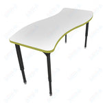 Marco Apex Series Wave Preschool Activity Table w/ Dry Erase HPL Top 30