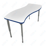 Marco Apex Series Wave Preschool Activity Table w/ Dry Erase HPL Top 30