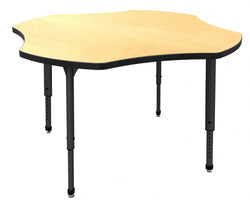 Marco Apex Series 48" Clover School Activity Table Adjustable Height 21"-30" (38-2265-MA)