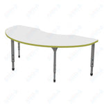 Marco Apex Series Kidney Preschool Activity Table w/ Dry Erase HPL Top 48