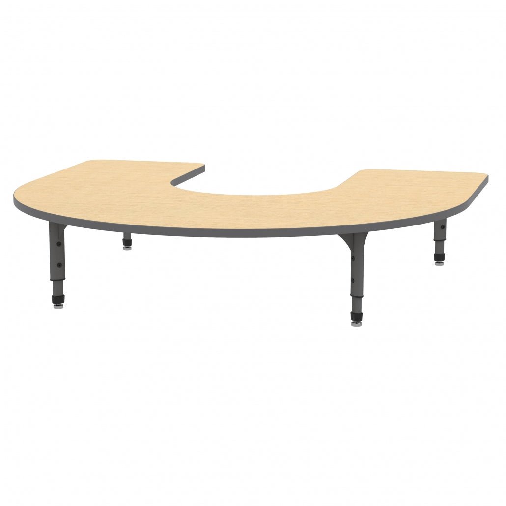 Marco Horseshoe Floor Table 60" x 66" Adjustable Height 12" - 15" (38 - 2270 - MC) - SchoolOutlet