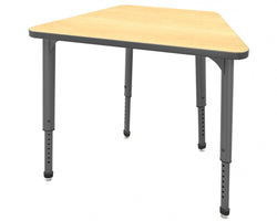 Marco Apex Series Trapezoid Collaborative Student Desk 31" x 20" Adjustable Height 21"-30" (38-2283-MA)