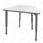 Marco Apex Series Trapezoid Preschool Collaborative Desk w/ Dry Erase HPL Top 36
