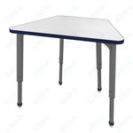 Marco Apex Series Trapezoid Preschool Collaborative Desk w/ Dry Erase HPL Top 36