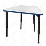 Marco Apex Series Trapezoid Preschool Collaborative Desk w/ Dry Erase HPL Top 36