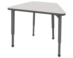 Marco Apex Series Trapezoid Collaborative Student Desk 32" x 22" Adjustable Height 21"-30" (38-2285-MA)