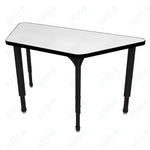 Marco Apex Series Trapezoid Preschool Activity Table w/ Dry Erase HPL Top 30