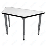 Marco Apex Series Trapezoid Preschool Activity Table w/ Dry Erase HPL Top 30