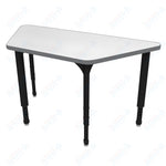 Marco Apex Series Trapezoid Preschool Activity Table w/ Dry Erase HPL Top 30