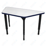 Marco Apex Series Trapezoid Preschool Activity Table w/ Dry Erase HPL Top 30