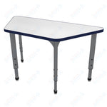 Marco Apex Series Trapezoid Preschool Activity Table w/ Dry Erase HPL Top 30