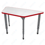 Marco Apex Series Trapezoid Preschool Activity Table w/ Dry Erase HPL Top 30