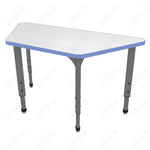Marco Apex Series Trapezoid Preschool Activity Table w/ Dry Erase HPL Top 30