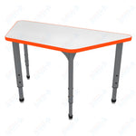 Marco Apex Series Trapezoid Preschool Activity Table w/ Dry Erase HPL Top 30