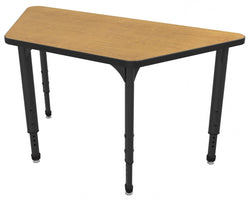 Marco Apex Series Trapezoid School Activity Table 30" x 60" Adjustable Height 21"-30" (38-2287-MA)