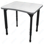 Marco Apex Series Curve Preschool Collaborative Desk w/ Dry Erase HPL Top 24