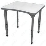 Marco Apex Series Curve Preschool Collaborative Desk w/ Dry Erase HPL Top 24