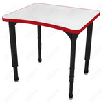 Marco Apex Series Curve Preschool Collaborative Desk w/ Dry Erase HPL Top 24
