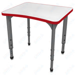 Marco Apex Series Curve Preschool Collaborative Desk w/ Dry Erase HPL Top 24