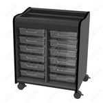 Marco Horizon Makerspace Mobile Storage Cart w/ 12 Trays (39 - 11002 - X) - SchoolOutlet