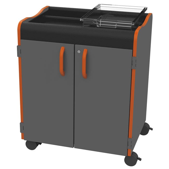 Marco Horizon Makerspace Mobile Storage Cart w/ 12 Trays (39 - 11002 - X) - SchoolOutlet
