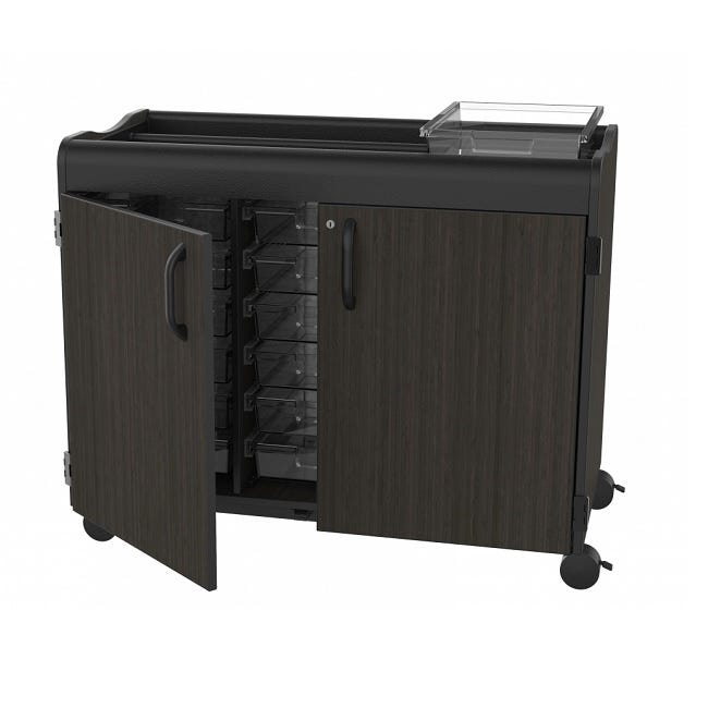 Marco Horizon Makerspace Mobile Storage Cart w/ 18 Trays (39 - 11003 - X) - SchoolOutlet
