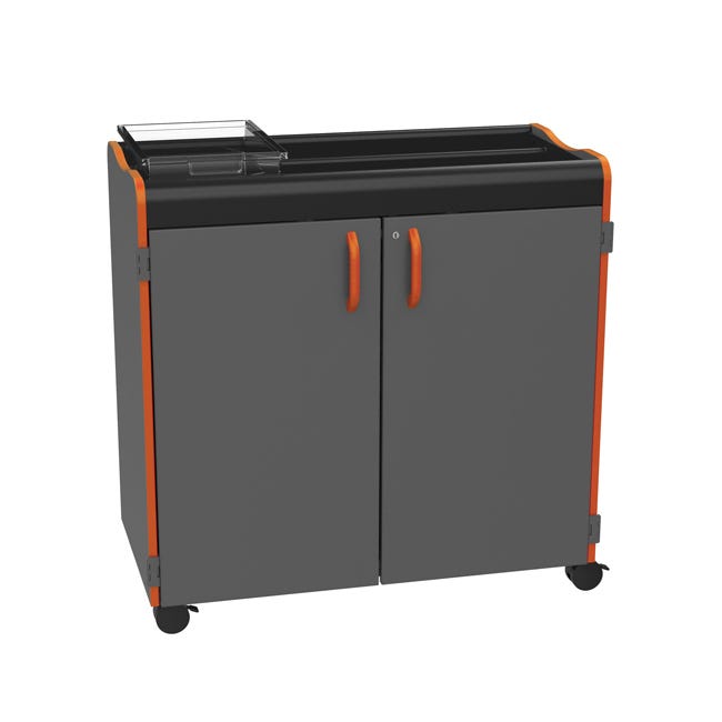 Marco Horizon Makerspace Mobile Storage Cart w/ 24 Trays (39 - 11004 - X) - SchoolOutlet
