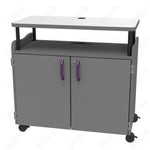 Marco Horizon Teacher's Mobile Workstation w/ 9 Tote Trays (39 - 11005 - 4) - SchoolOutlet