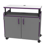 Marco Horizon Teacher's Mobile Workstation w/ 9 Tote Trays (39 - 11005 - 4) - SchoolOutlet