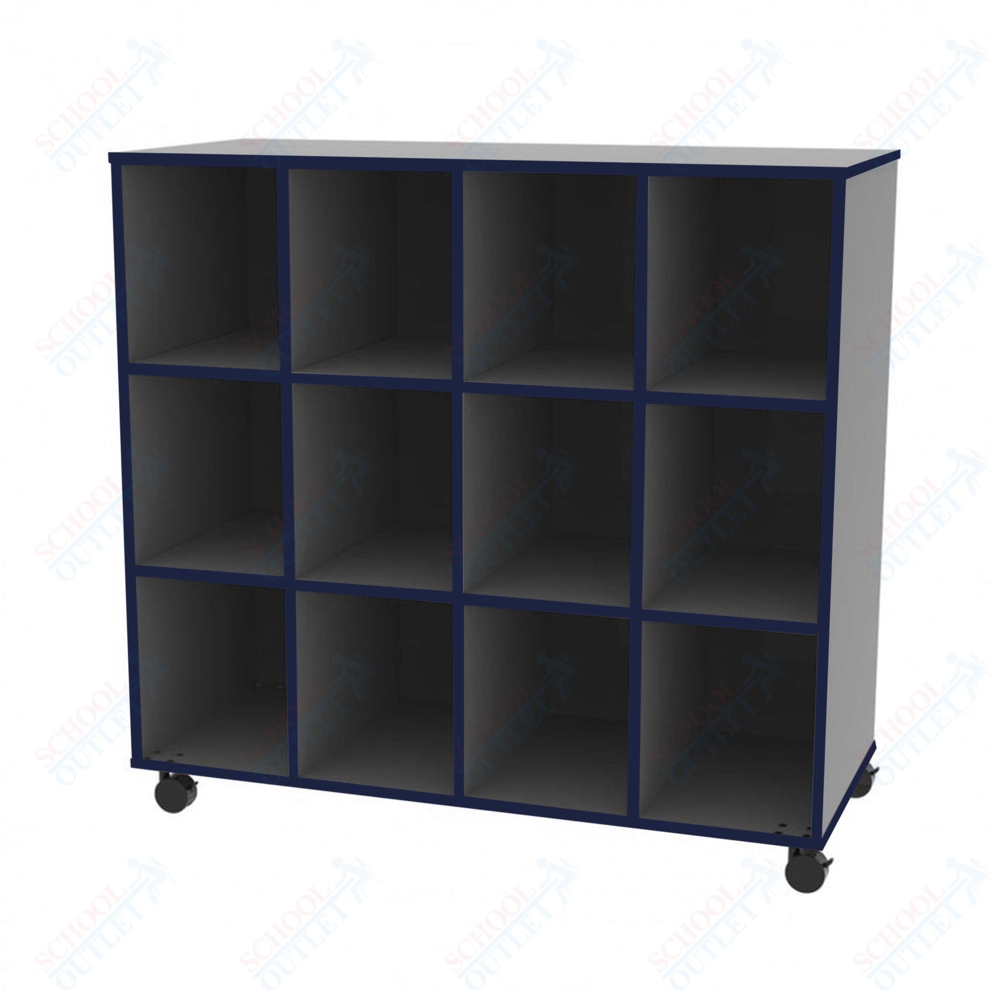 Marco Mobile 12 - Cubbie Storage Unit (39 - 11006 - 0) - SchoolOutlet