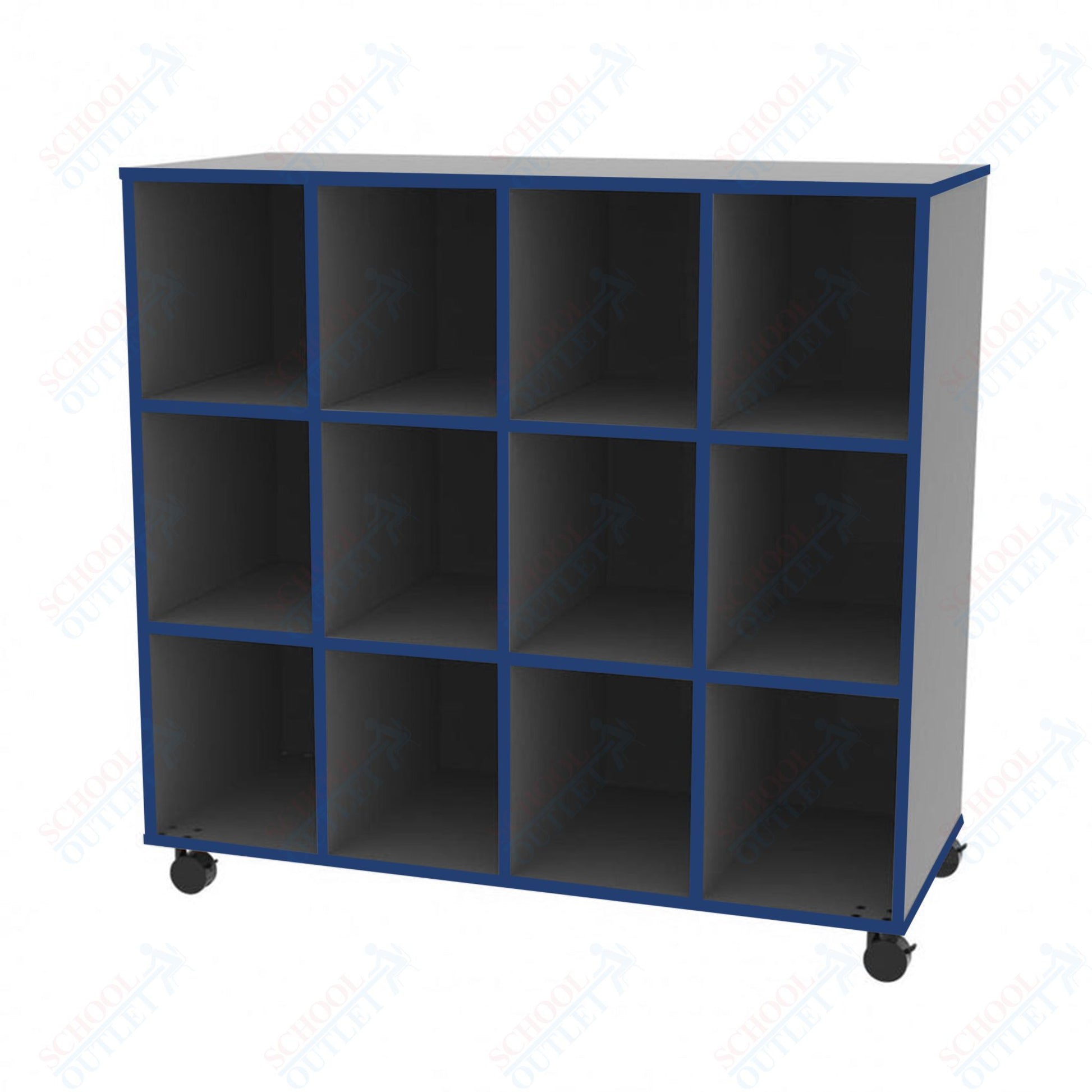 Marco Mobile 12 - Cubbie Storage Unit (39 - 11006 - 0) - SchoolOutlet