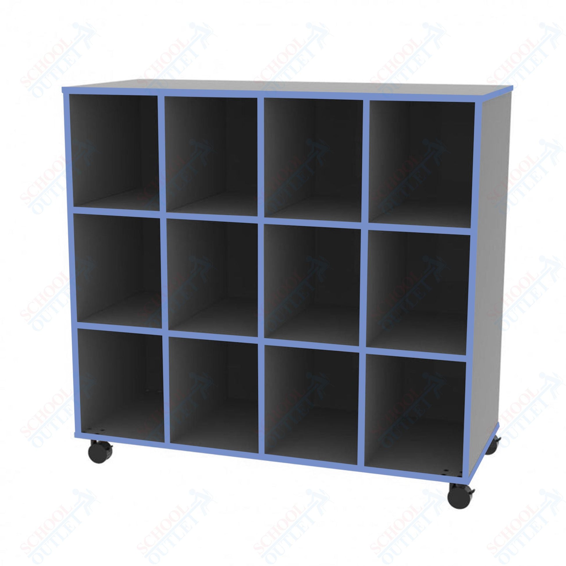 Marco Mobile 12 - Cubbie Storage Unit (39 - 11006 - 0) - SchoolOutlet